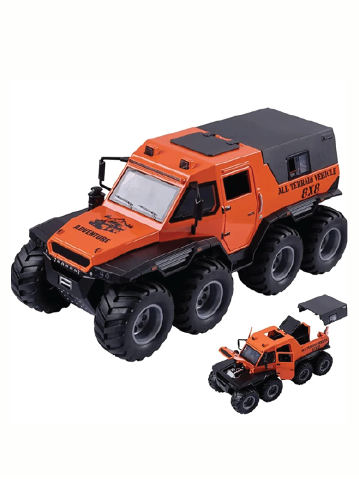 Մետաղական կոլեկցիոն մեքենա  1:24 Monster Truck 8x8