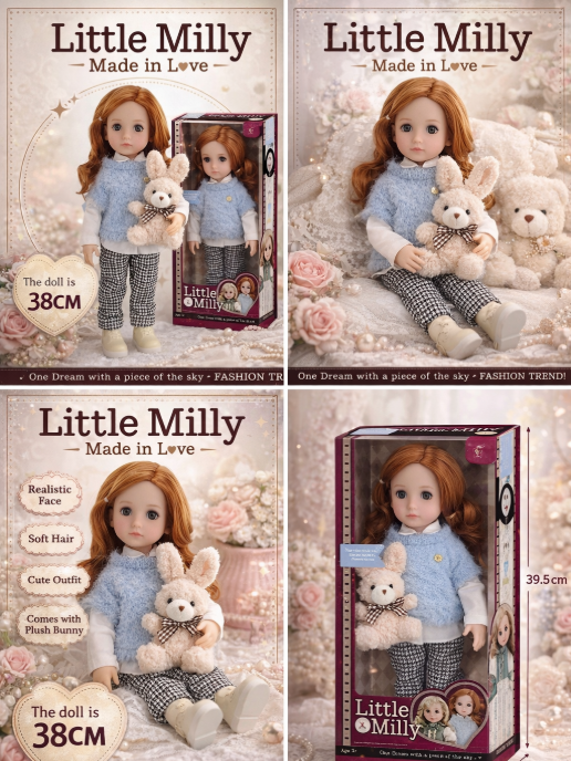 Տիկնիկ փոքրիկ Միլլի