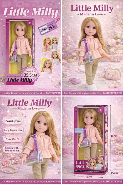 Տիկնիկ փոքրիկ Միլլի