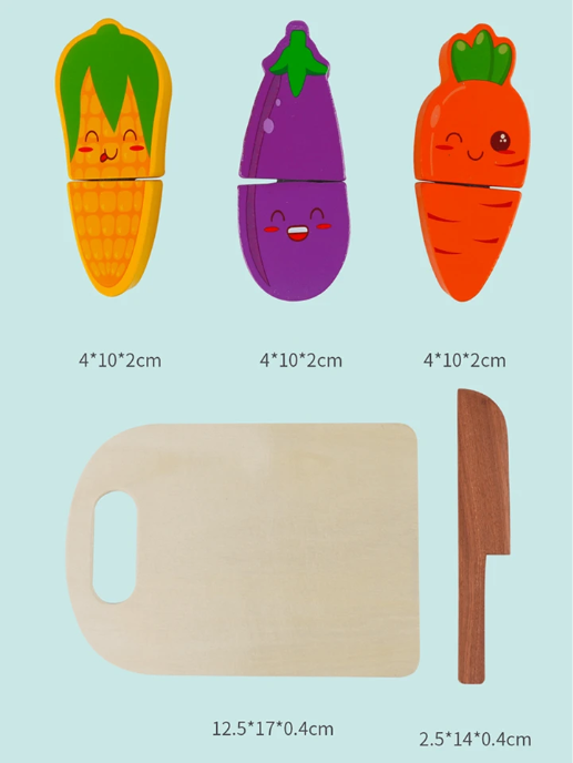 Փայտե միրգ - բանջարեղեն