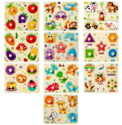 Փազլ բռնակով փայտե