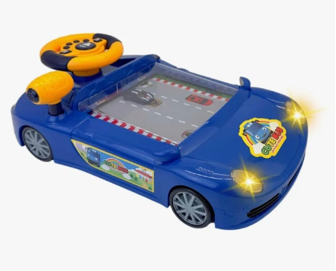 Ինտերակտիվ մեքենա - կապույտ տրակտոր